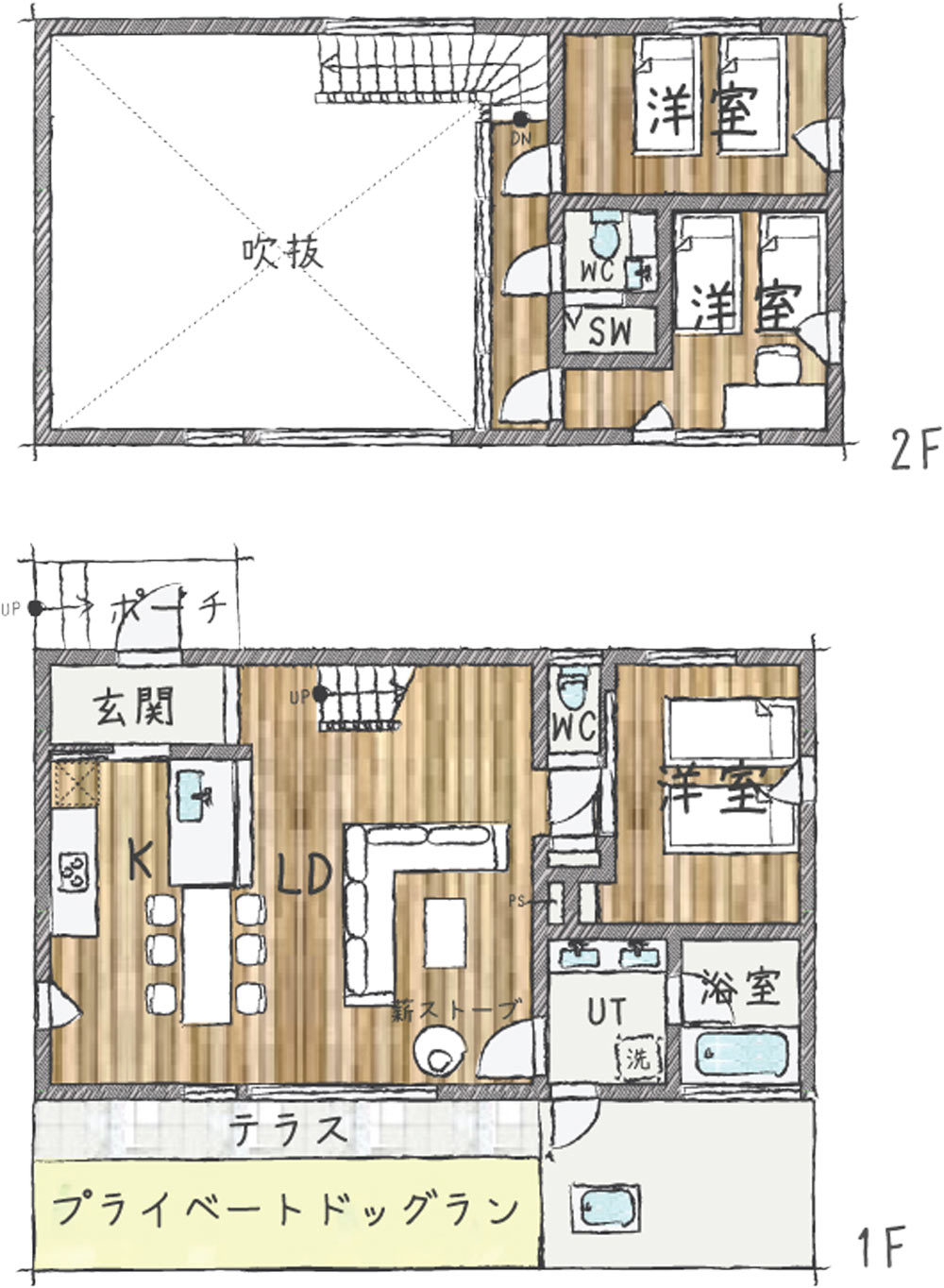 フィーカ間取り図