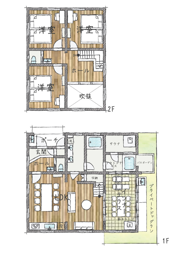 ルンド間取り図